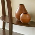 thumbnail image 3 of Troy Wooden Sofa Table in Cherry Brown Finish, 3 of 7