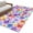 MediumPurple, variant on Entryway Rug 2'x3', Colorful Flowers Small Rug for Kitchen Bathroom Door Mat Indoor Entrance, Spring Farmhouse Watercolor Floral Beige Non-Slip Area Rugs Floor Mats Carpet Front Door Rugs