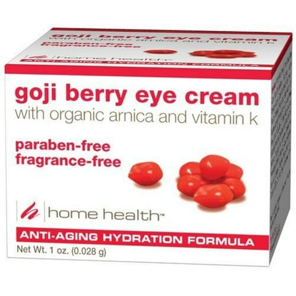 Home Health Crème pour les Yeux Goji Berry, 1 Once