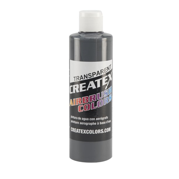 Pintura para aerógrafo Createx 237 ml Gris Medio Transparente