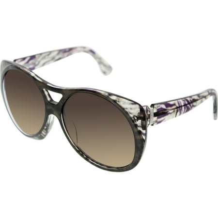 Emilio Pucci Women's EP688S-203-58/15 Black Aviator Sunglasses