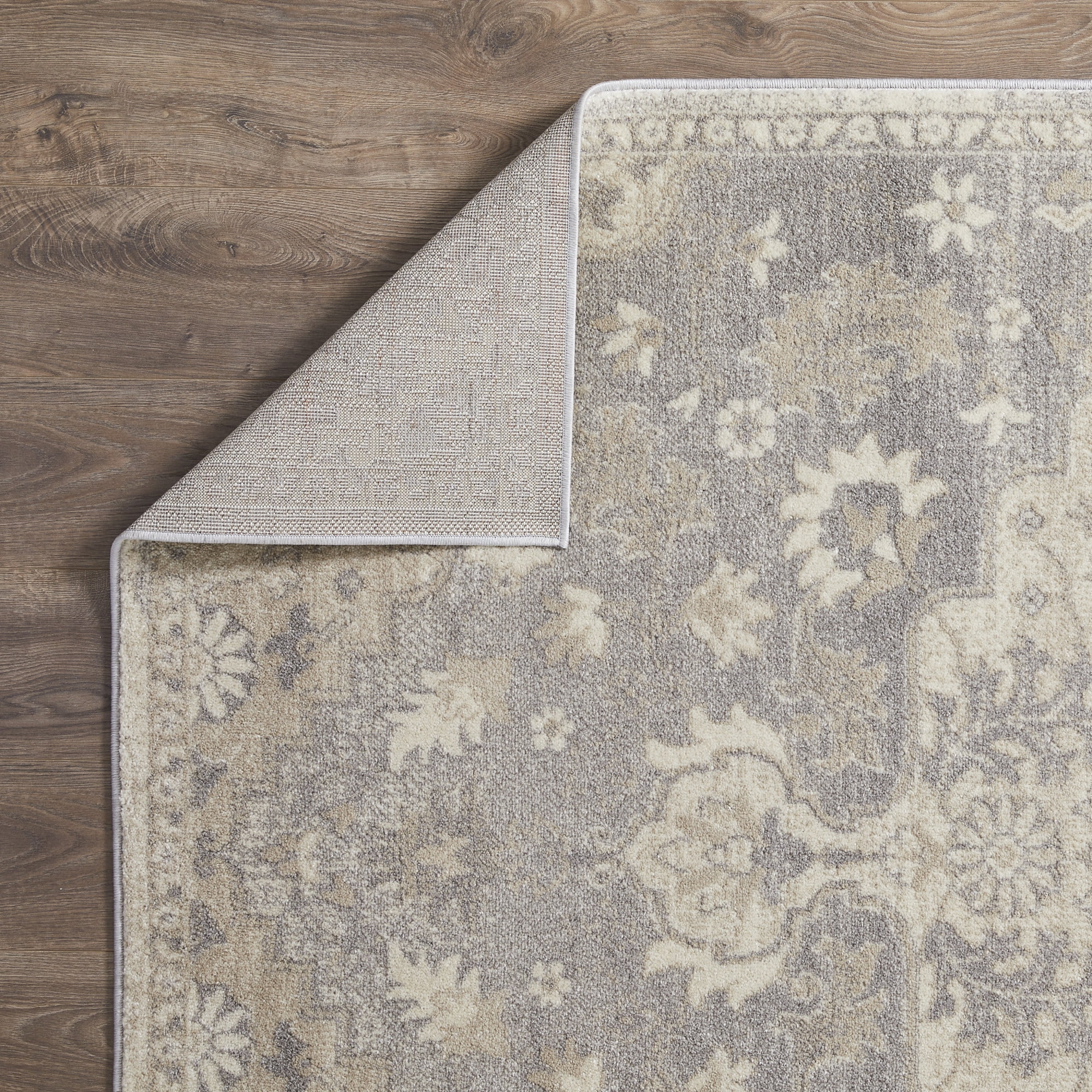 Loomaknoti Malanie Chantil 5' x 7' Beige Oriental Indoor Area Rug