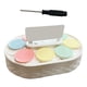 thumbnail image 4 of Platos giratorios de 360 grados, soporte para cupcakes, carrusel, exhibición de postres y pasteles, soporte para magdalenas y para fiestas de Macarena Máquina de sushi giratoria, 4 of 8