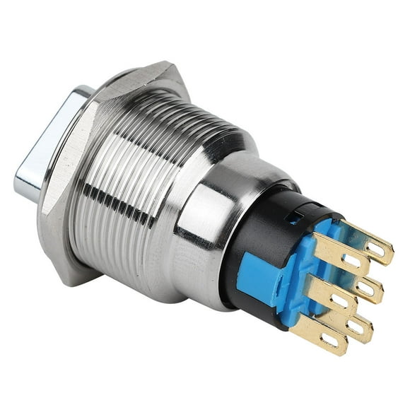 Change Over Switch Water Proof Transfer 19mm Stainless Steel Rotate Change Over Knob Switch IP67 Selective Switch