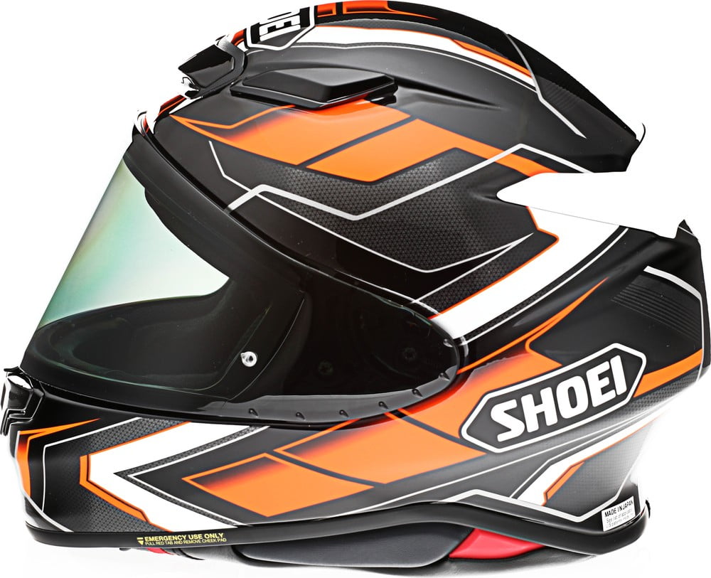 Shoei RF-1400 Prologue Helmet - TC-8 Black/Orange - Walmart.com