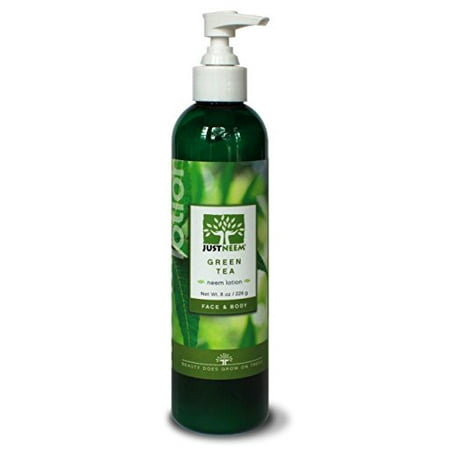 JustNeem Lotion, Green Tea, Instant and Lasting Relief for Severely Dry