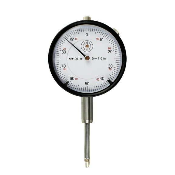 HFS(R) 0-1" Dial Indicator Lathe Tool High Precision, 1" Measuring Range, 0.001" Graduation Interval