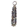 thumbnail image 3 of Cadena con dije para teléfono, elegante y fácil de usar, colgante decorativo, práctico llavero para teléfono. Morado oscuro, 3 of 9