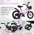 thumbnail image 2 of 16" Kids Bike for Girls, Akaber Girls Bicycles with Training Wheels for Kids Ages 4-8, Pink, 2 of 7