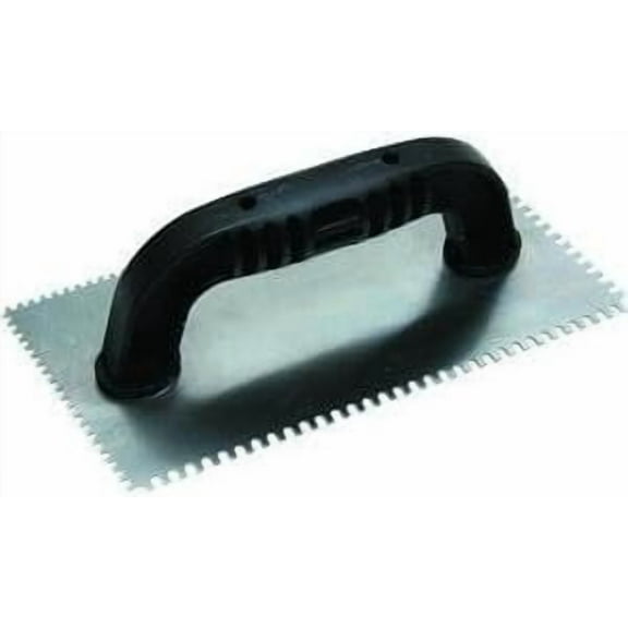 Nu-Pride Dual Notched Trowel Dual Ntch Notched, Plastic 4 "