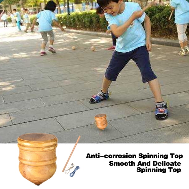 Lubelski 1 Ensemble Jouet Toupie en Bois avec Corde Fouet Style Enfants Adolescents Adultes Jouet Toupie Manuelle Jouets D'entraînement Physique Intérieur et Extérieur Lubelski 1 Ensemble Jouet Toupie en Bois avec Corde Fouet Style Enfants Adolescents Adultes Jouet Toupie Manuelle Jouets D'entraînement Physique Intérieur et Extérieur
