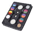 thumbnail image 4 of Body Paint Kit, Professional Dries Quickly 8 Face Paint Safe Face Paint Kit 2 Glitter Powder Easy To Apply  for Adult for Parties for Christmas, 4 of 8