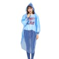 thumbnail image 1 of Chubasquero desechable grueso para adultos, poncho portátil para niños, parque de atracciones, 1 of 8