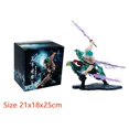 thumbnail image 1 of Una pieza figura Firefist luffy Ace Zoro Sanji Anime batalla luffy Usopp figuras de alta calidad Cake Topper Juguetes, 1 of 4