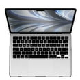 thumbnail image 6 of IBENZER Compatible with 2025 2024 2023 2022 MacBook Air 13 inch Case M4 A3240 M3 A3113 M2 A2681, Hard Shell Case with Keyboard Cover & Screen Film for Mac Air 13.6", Crystal Black, W-MAT13-KK-CYBK+2, 6 of 10