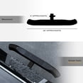 thumbnail image 4 of Stehlen 733469495314 Universal 3' Black Trailer Tow Mount Rear Hitch Step Bar Bumper Guard For 2" x 2" Towing Receiver Tube, 4 of 5