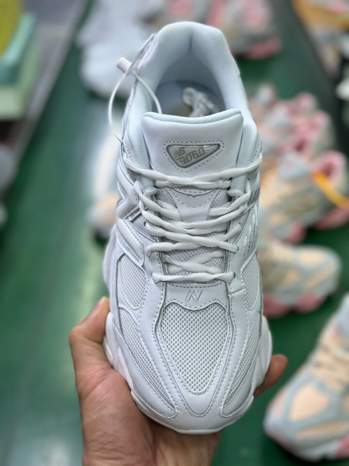 Size 8.5 - New Balance 9060 Triple White - Walmart.ca