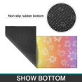 thumbnail image 6 of Pioneer Flower Floral Print Pattern Kitchen Rugs Sets Of 2, Anti Fatigue Non Slip Washable Floor Mats for Kitchen Sink Laundry, 17X30 Inch + 17X47 Inch, 6 of 6