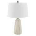 thumbnail image 2 of SAFAVIEH Sawyer 24 in. Textured Ceramic Table Lamp, Ivory, 2 of 4