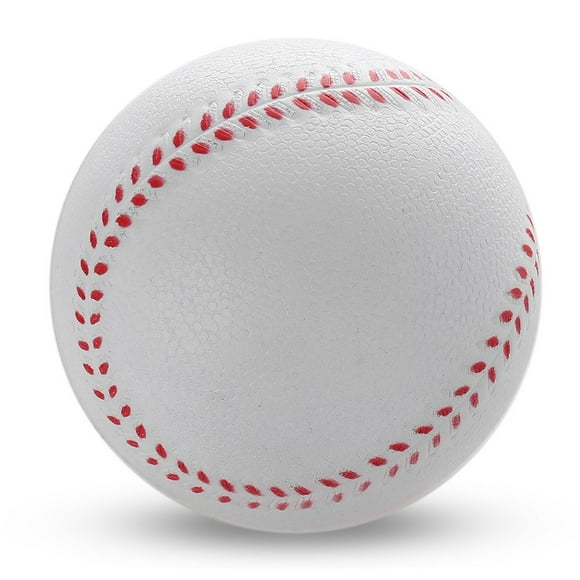 Soft Sponge Outdoor Sport Practice Trainning Base Ball Child Baseball Softball White 6cm