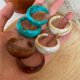 thumbnail image 5 of sweethay Pendientes de acrílico con forma de C, pendientes geométricos con aro para mujer Type6 NO6, 5 of 6