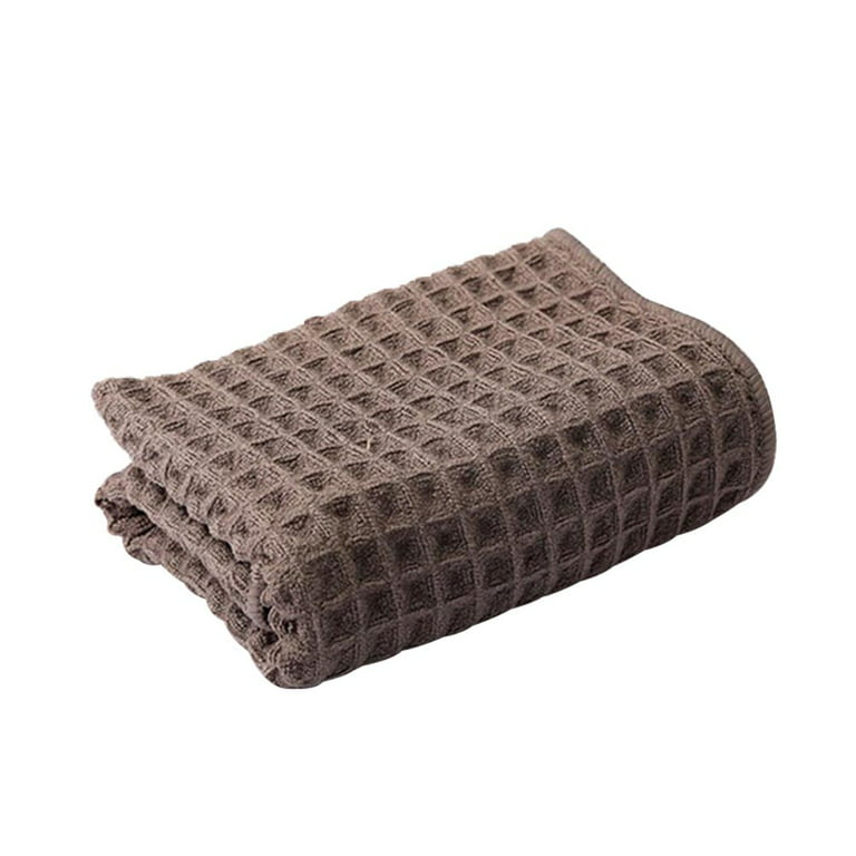 Cheers.US Dish Towels Polyester Waffle Weave Kitchen Towels, Super  Absorbent Kitchen Hand Dish Cloths for Drying and Cleaning 