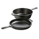 thumbnail image 1 of Hierro fundido presazonado Combo Cooker Lodge, 3,2 L + 26 cm, negro, 1 of 4
