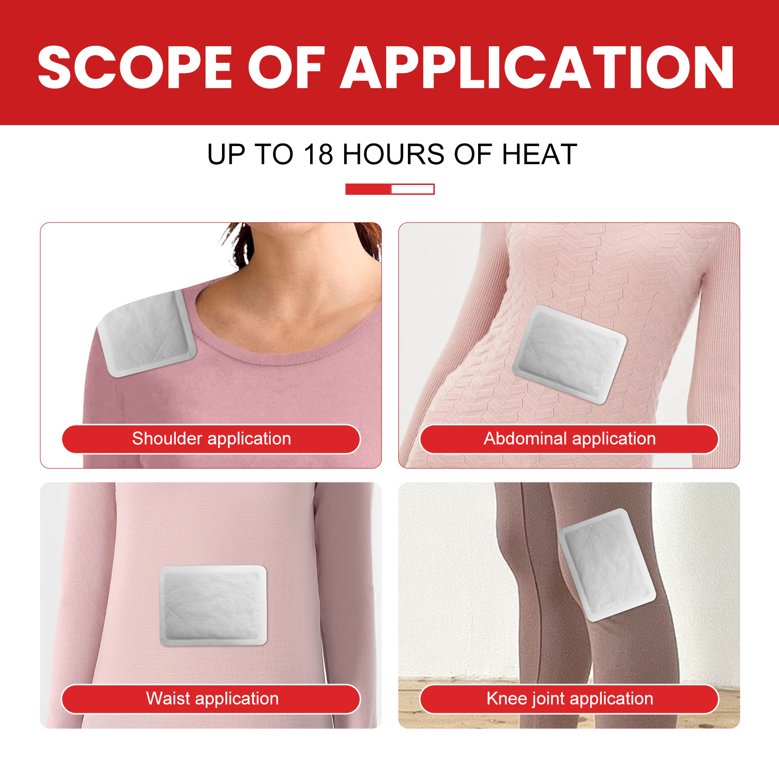 Hand Warmers 4boxes (80 Warmers) - Up to 10 Hours of Long Lasting Warmth and Hot Hands - Easy Air Activation for Hands, Body and Feet