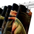 thumbnail image 5 of Dinosaur Waterproof Bathroom Curtain Set with Hooks - Printed Shower Curtain Set for Bathroom Decoration, 5 of 5