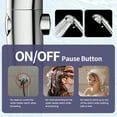 thumbnail image 5 of KAIYING Handheld Shower Head with Filtration, High Pressure Mineral Nozzles, Hose, On/Off Switch, Chrome, 5 of 8