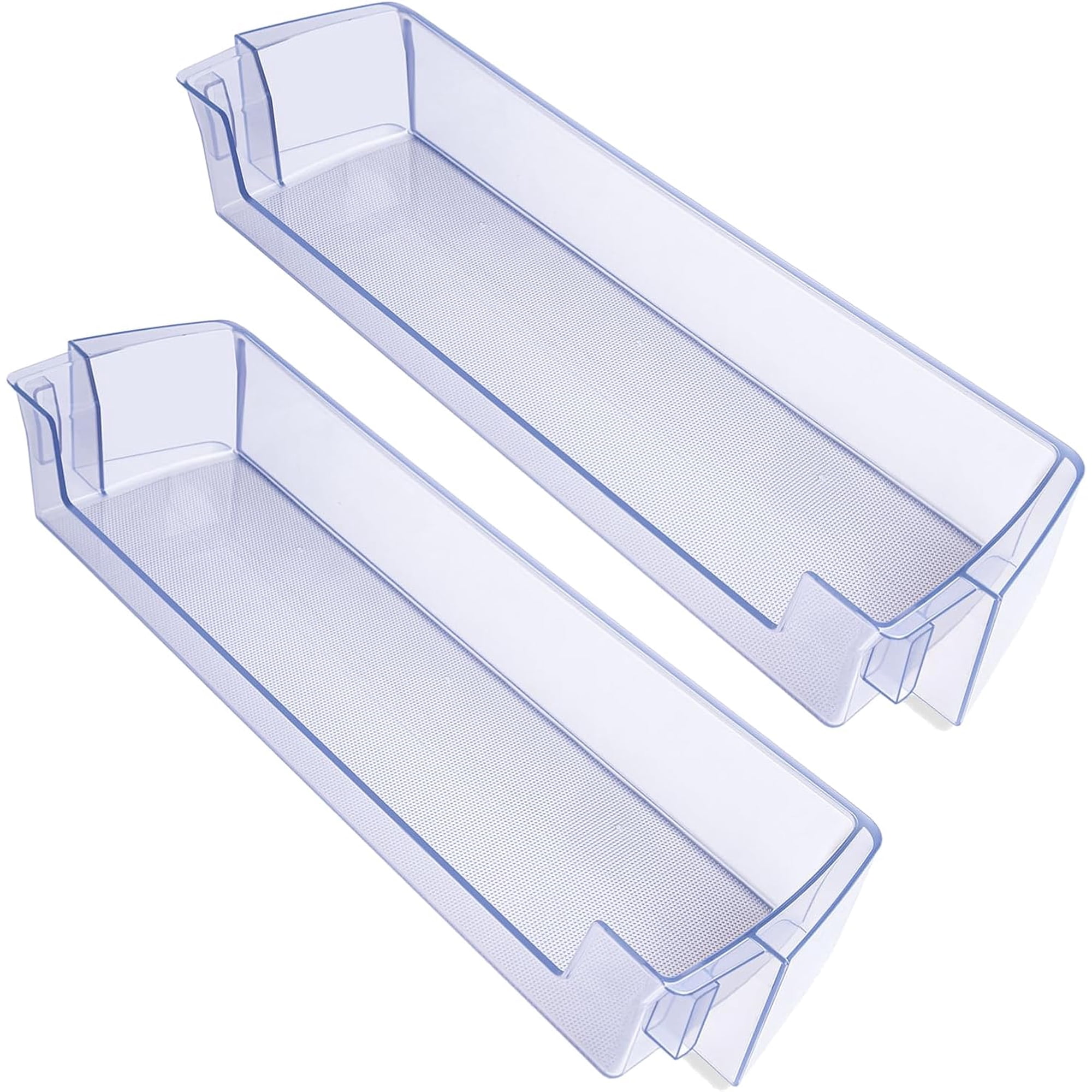 2 Pack RT18M6215SR Door Shelf For Samsung Refrigerator Door Shelf DA63-08645A RT18M6213SR RT18M6215SG Suitable With Samsung Fridge Door Shelves For Samsung RT18M6213SG Door Shelf