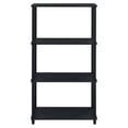 thumbnail image 2 of ACME Nypho Bookshelf in Black, 2 of 7