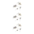 thumbnail image 1 of Guardurnaity 4 Uds. De peinetas de flores para boda, tocado para mujer, hermoso tocado de novia, adorno de vestir para mujer, accesorio de joyería Type1 NO1, 1 of 6