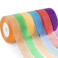 thumbnail image 1 of Cinta decorativa Mototo, organza, gasa transparente, 1 pulgada, 46 m, 6 rollos, 1 of 7