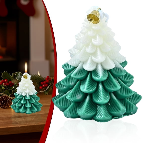1 Pcs Fall Candles, Scented Candles for Christmas decor, Total 10-15 Hour for Christmas, for Gifts, Birthday