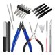 thumbnail image 1 of Scienceny 17x Kits de herramientas de modelo de metal Herramientas de asistencia de bricolaje para soldadura de joyería artesanal Type3 NO3, 1 of 1