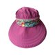 thumbnail image 5 of Sombrero para el sol para mujer, gorro de protección solar, gorro de pesca informal, gorro de surf con solapa para el cuello Púrpura, 5 of 8