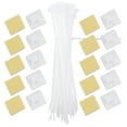 thumbnail image 3 of Shisuyan Attaches Polyvalentes Blanches 100 Pcs 0.79x0.79 Po, 3 of 8