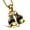 Gold, variant on Mens Unisex Boxing Gloves Pendant Necklace Punk Hip Hop Biker Jewelry Chain 24"-Silver