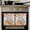 Brown Orange Blue, variant on Fall Pumpkin Kitchen Towels Set of 3, Water Absorbent Dish Towel, Orange White Thanksgiving Maple Leaf Decorative Hand Towels - Quick Drying Cloth for Cooking Baking, 18x28 Inch