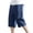 01 Dark Blue, variant on YueHuiYing Men's Linen Shorts Casual Elastic Waist Drawstring Summer Beach Vacation Yoga Golf Shorts with Pockets