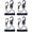 1/8"-8’, variant on 1/4" 12FT Adjustable Rope Tightener, Heavy Duty Rope Tie Down Ratchet with Safety Lock, Large Pulley Rope Rollers for , Camping, Tent,