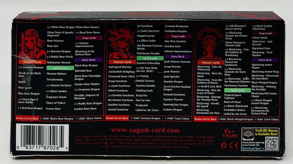 YUGIOH LEGENDARY 5DS DECKS BOX WM
