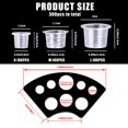 thumbnail image 2 of Juego de vasos para tinta de tatuaje UPTATSUPPLY, 300 piezas con 2 soportes - 300 ml, 2 of 7