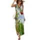 thumbnail image 1 of Vestido Largo Sin Mangas Para Mujer, Gaosheng Bamboo Traje Informal Para Cumpleaños, Verano, 1 of 5