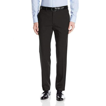 Haggar Straight Fit Premium Stretch Dress Pant Black 42 x 32 - NEW