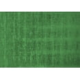 thumbnail image 1 of Ahgly Company Indoor Rectangle Solid Emerald Green Modern Area Rugs, 2' x 5', 1 of 4