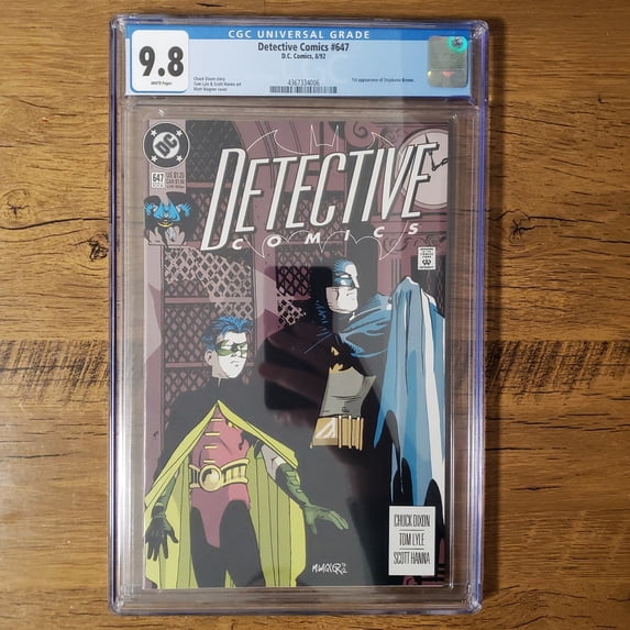 Detective Comics #647 - CGC 9.8 Comic Book