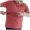 Brick Red, variant on Gyujnb Classic Crew Neck Maternity Nursing T-Shirt Front Patch Pocket Mom Cartoon Print Horizontal Split Seam Side Hidden Zipper Feeding Opening Smooth Soft Stretch Top,M