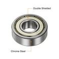 thumbnail image 4 of 6000-ZZ Deep Groove Ball Bearings, Chrome Steel Z2 Double Metal Shielded Bearing 10x26x8mm, 8 Pack, 4 of 5